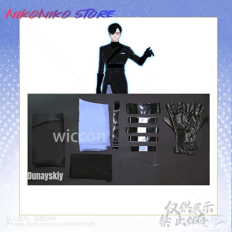 الغريبة المرحلة أنيمي إيفان شبح كوريا المعبود الأسود الحزن الباروكات ميكروفون الدعائم هالوين عيد الميلاد حفلة رجل امرأة Y2K كوسفخ