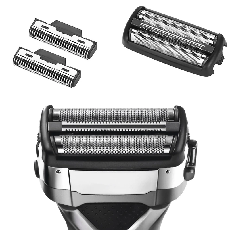 2X Tondeuse Blade Voor Surker RSCX-9008 Scheerapparaat Scheermes Vervanging Scheerapparaat Hoofd Voor Mannen