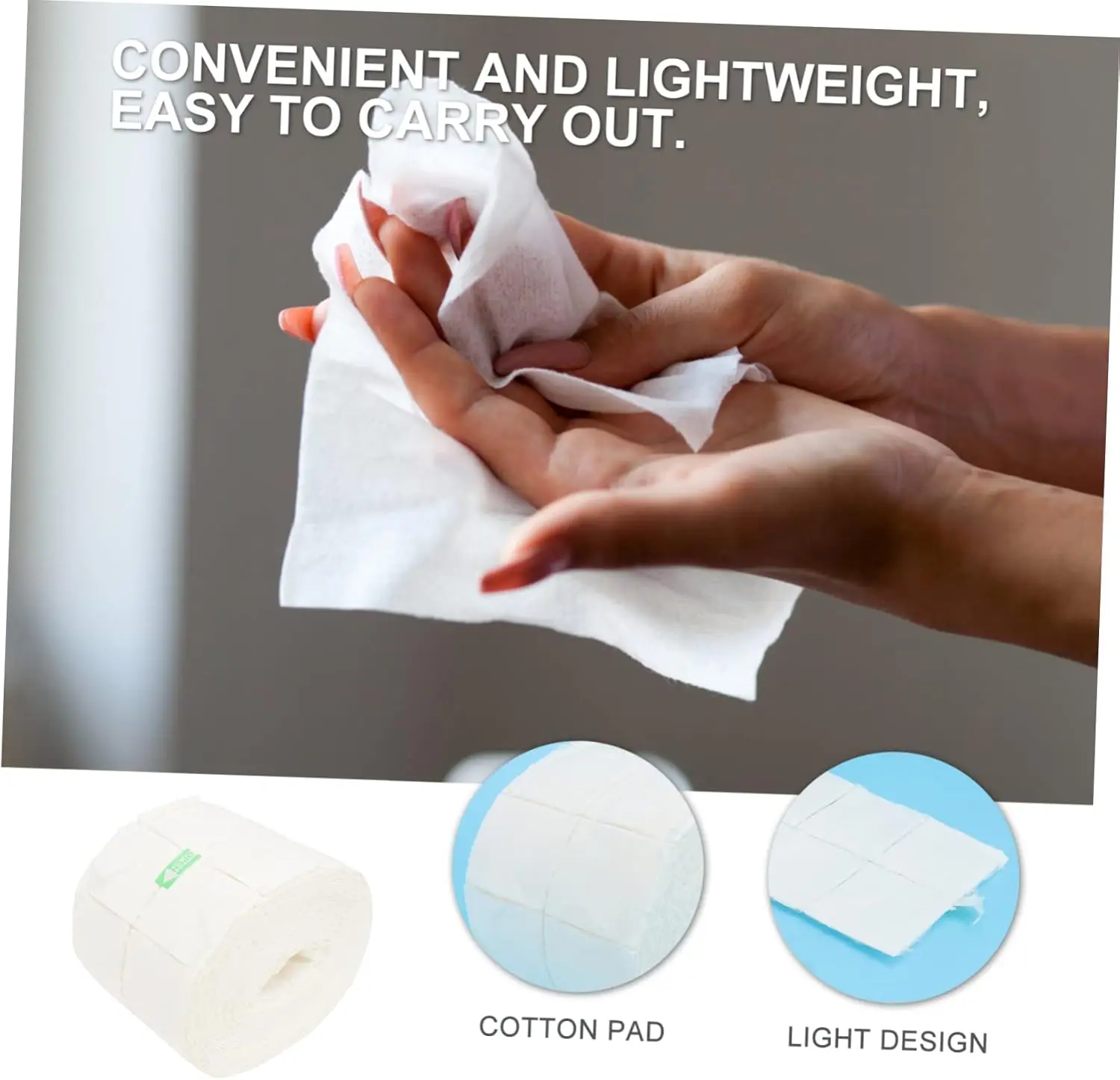 300/500 Stuks Roll Nail Veeg Wattenschijfjes Nail Manicure Polish Remover Cleaner Papier Niet-pluizende Soak Nail Art schoonmaken Manicure Gereedschap