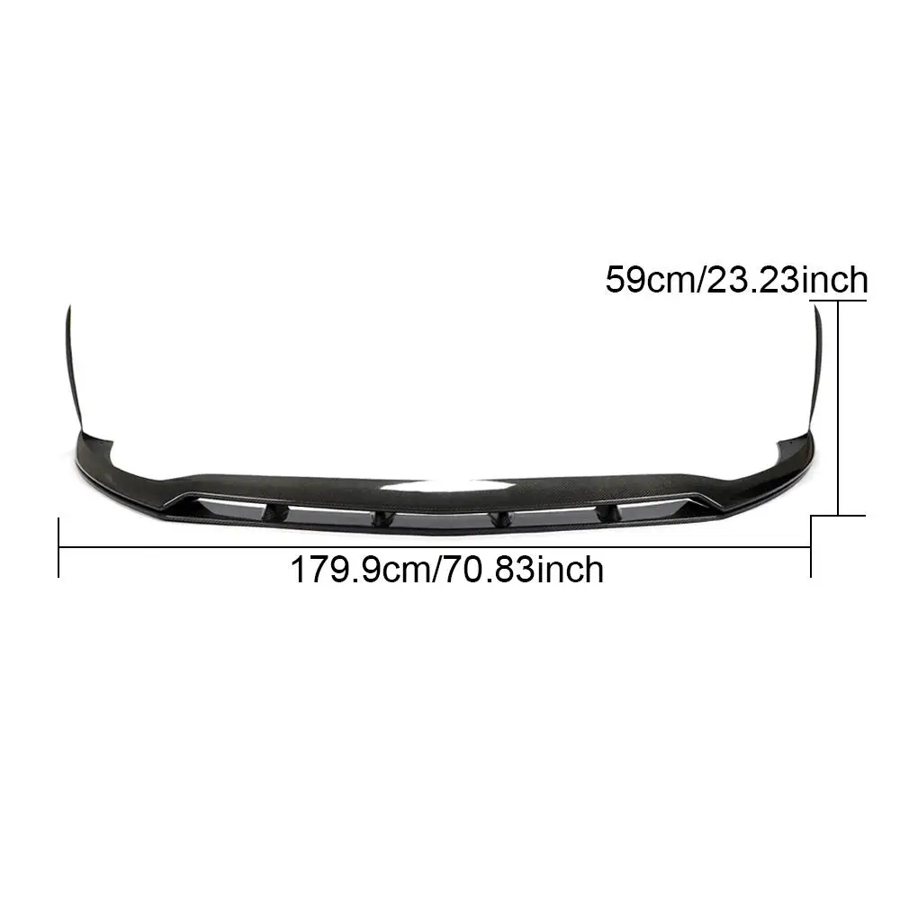 

Carbon Fiber C118 Front Bumper Splitter Lip for Mercedes Benz CLA250 CLA35 AMG Sedan 2020 2021