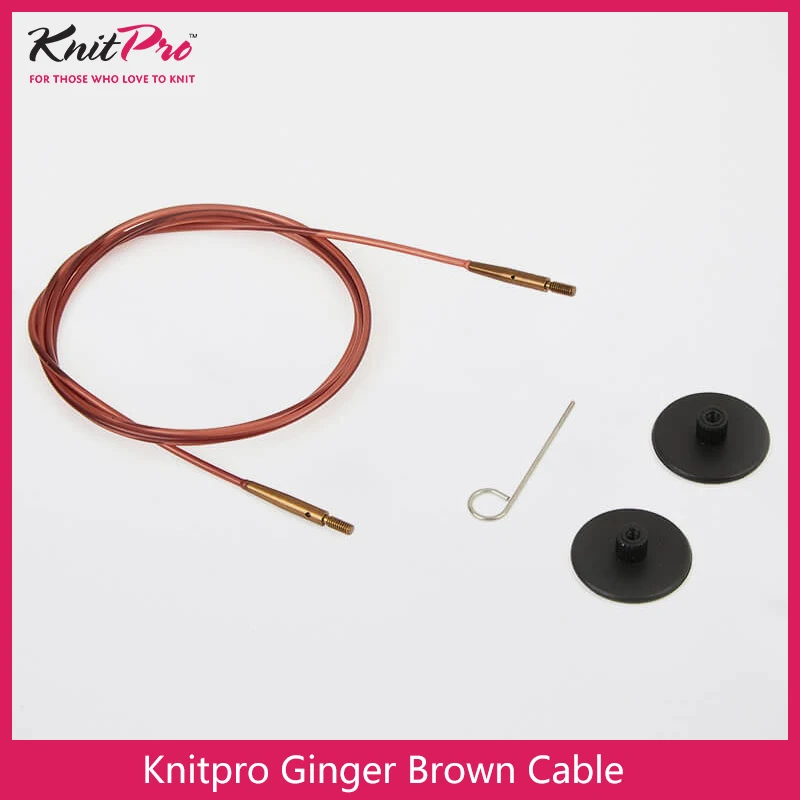 KnitPro  Ginger Brown Interchangeable Knitting Needle Cable