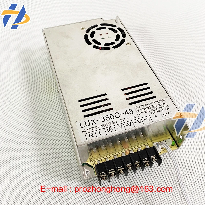 DC 48V 7A Flatbed Printer  UV Curing Lamp Aluminum Box Power Adapter Suppl High Efficiency LED Driver