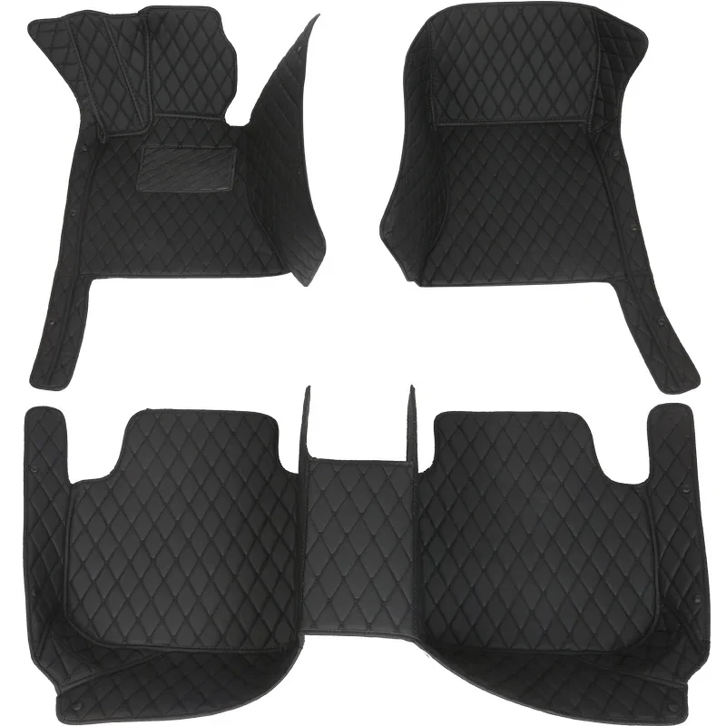 Leather Car Floor Mats  S-Smax S 2016 2015 2014 2013 2012 2011 2010 Carpets Rugs Pads Interior Parts Accessories