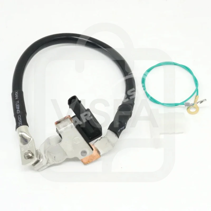 1SET NEW 9Y0915181A Car Lithium Battery Replacement Lead-acid Battery AGM Battery Sensor Wires For Porsche Cayenne 2018-2023
