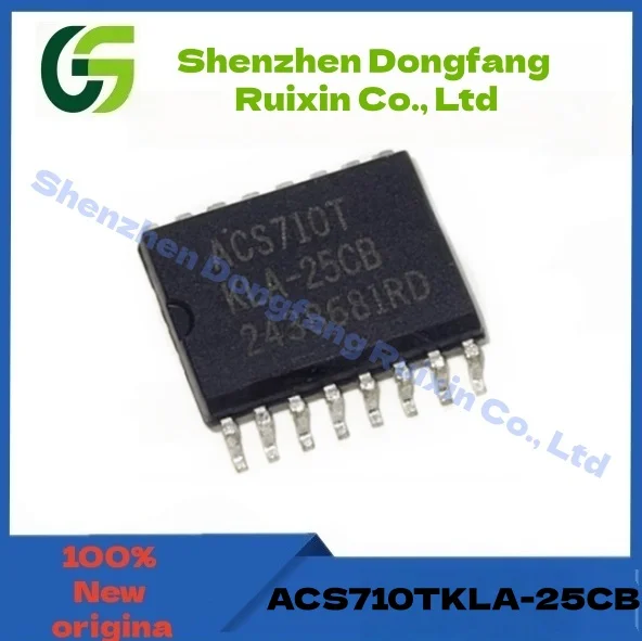 (10Pcs/Lot) 100% New original ACS710TKLA-25CB ACS710TKLA ACS710T SOP-16 Chipset