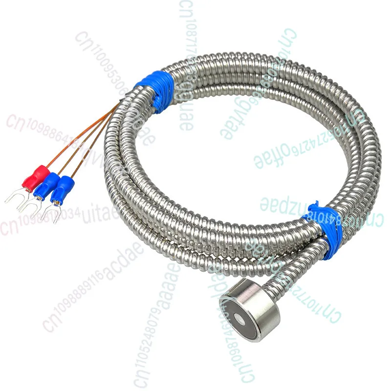 

Высокотемпературный магнитный датчик температуры с защитным рукавом, металлический шланг, адсорбционная термопара типа K