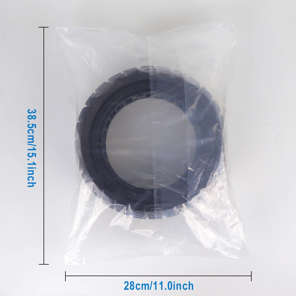 

11-дюймовая цельнолитая шина для электросамокатов Dualtron Thunder, Kaabo Wolf Zero, 90/65-6.5, внедорожная, износостойкая, с защитой от проколов