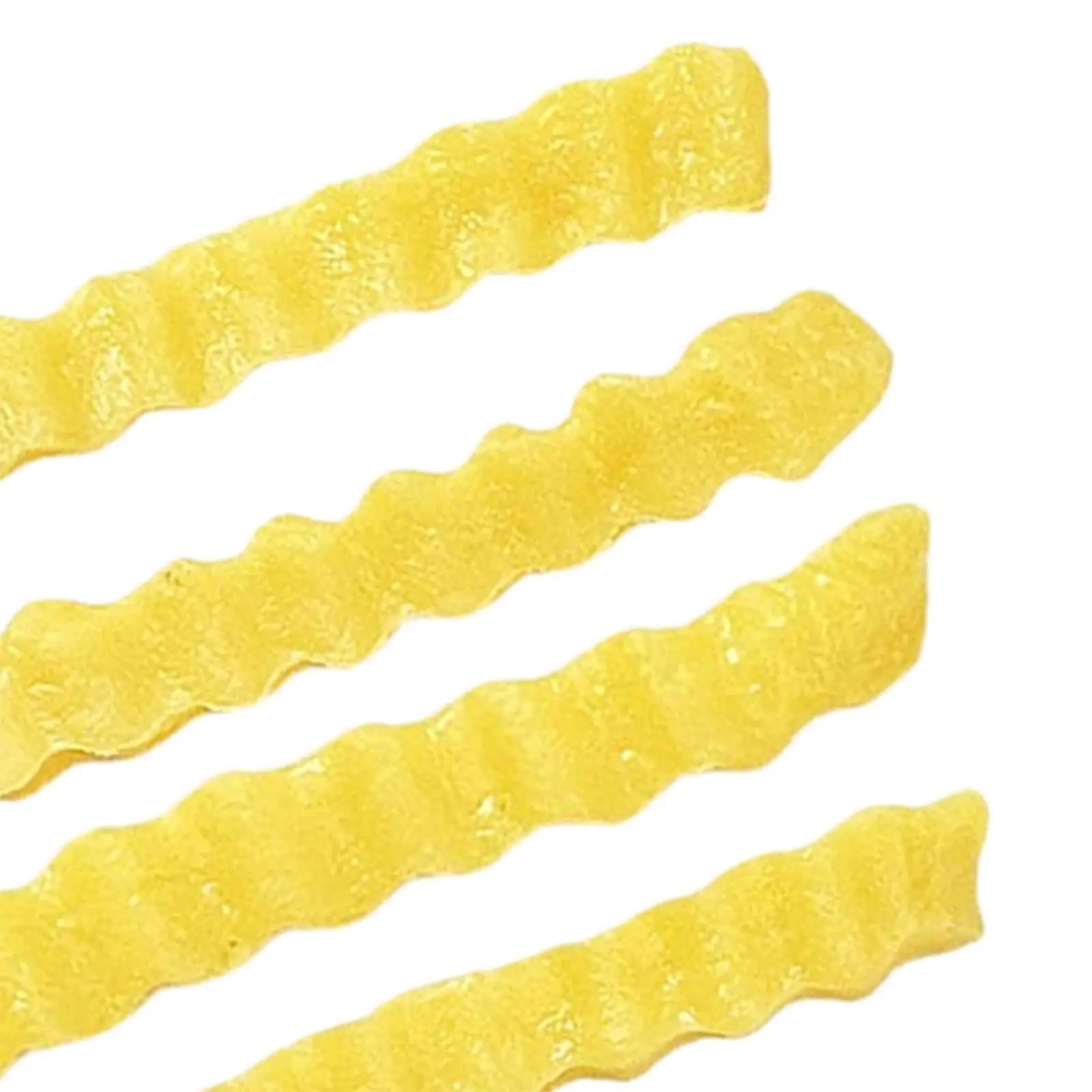 10Pcs Food Model Kids Kitchen Toys Fake Chips Wave Shape French Fries Models