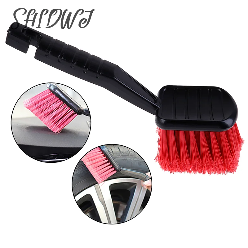 

1pcs Car Wheel Brush Tire Cleaner with Handle Auto Detailing Motorcycle Cleaning