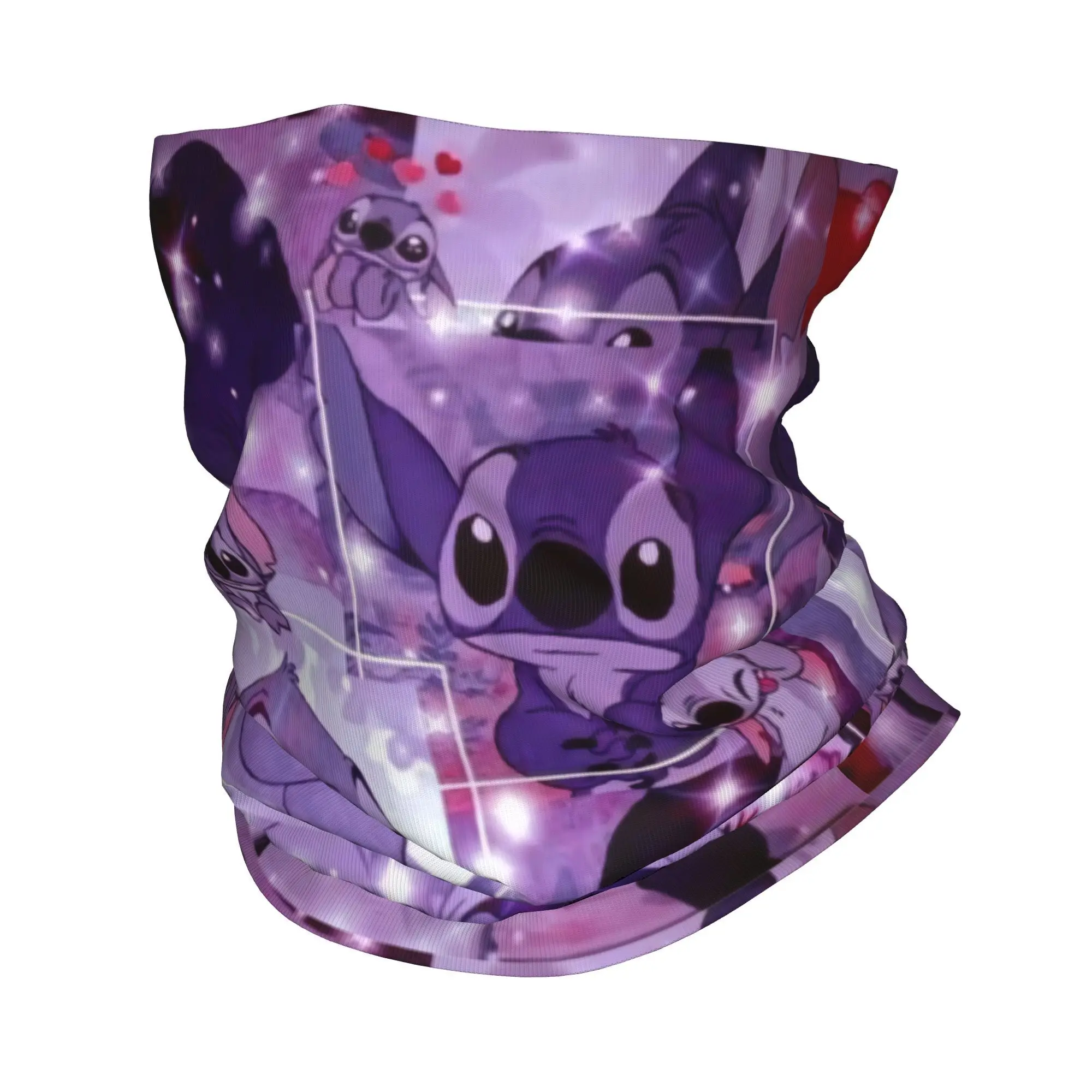 Passamontagna a tubo con fascia per capelli da donna e uomo, bandana a forma di cuore, con punto vintage personalizzato