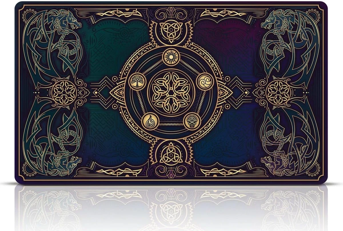 

Paramint Lucid Dragon Blast (Stitched) - Perfect for , TCG Card Game Table Mat - Durable