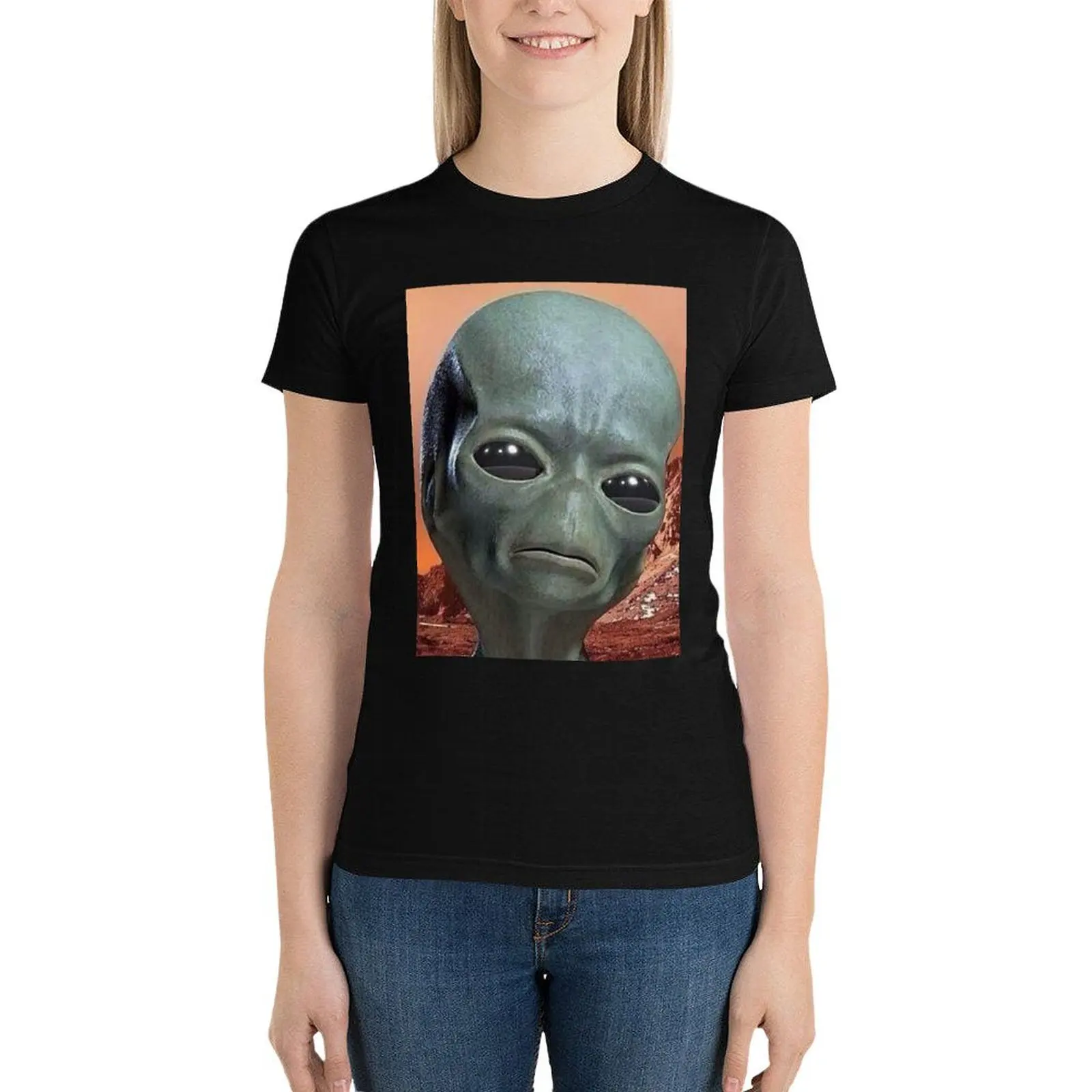 ayy lmao T-Shirt plus size tops cute clothes summer top Female clothing Summer Women's clothing