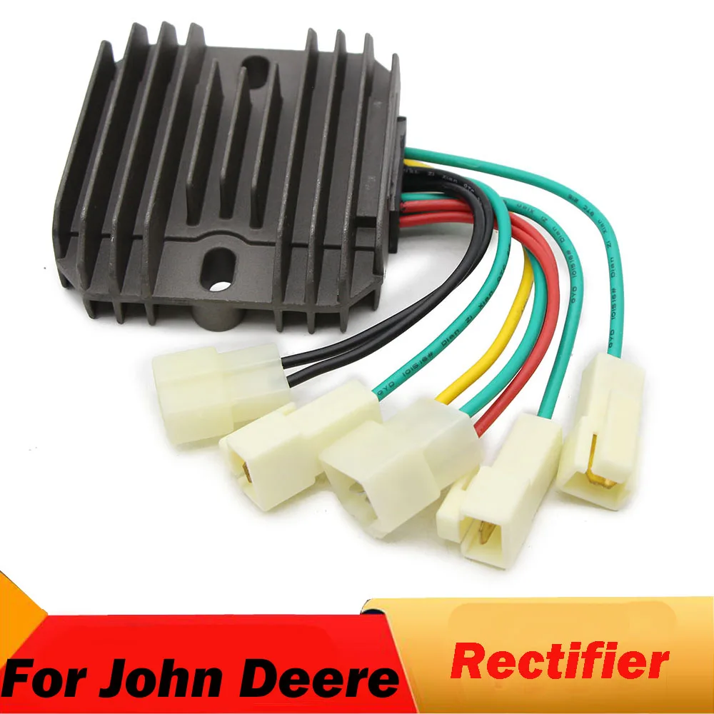 Motorcycle Voltage Regulator Rectifier For John Deere 2210 23HP Diesel 2320 24.1HP Diesel 4110 20HP Diese M805472 M805473