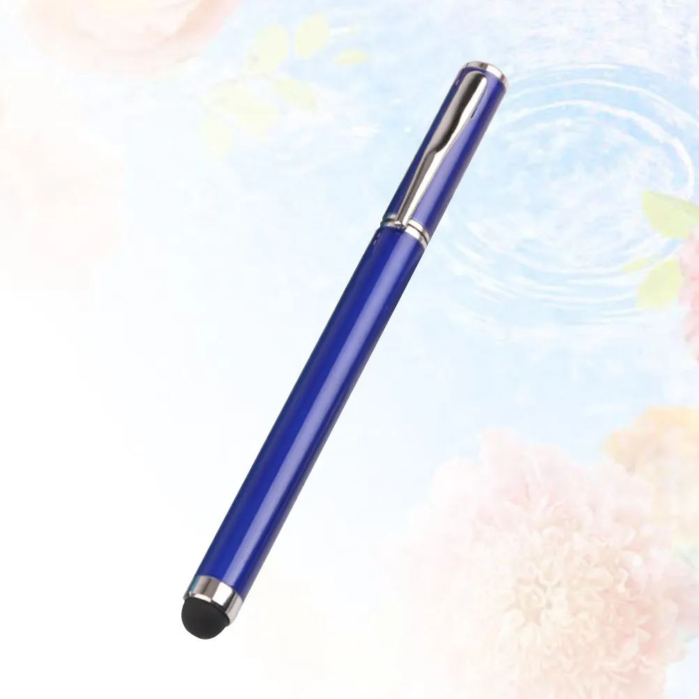 Touch Screen Stylus Pen Metal Tip Capacitive For Phone Computer Royalblue Smooth Sensitive Writing Tool Touch Screen Pen
