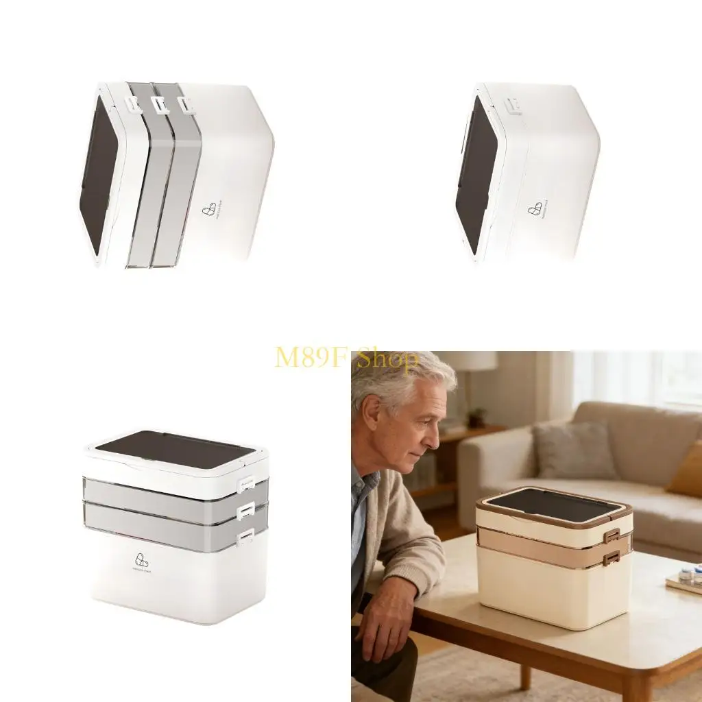 m89f-clear-view-organizador-medicina-domestica-com-multiplos-compartimentos-e-alca-levando