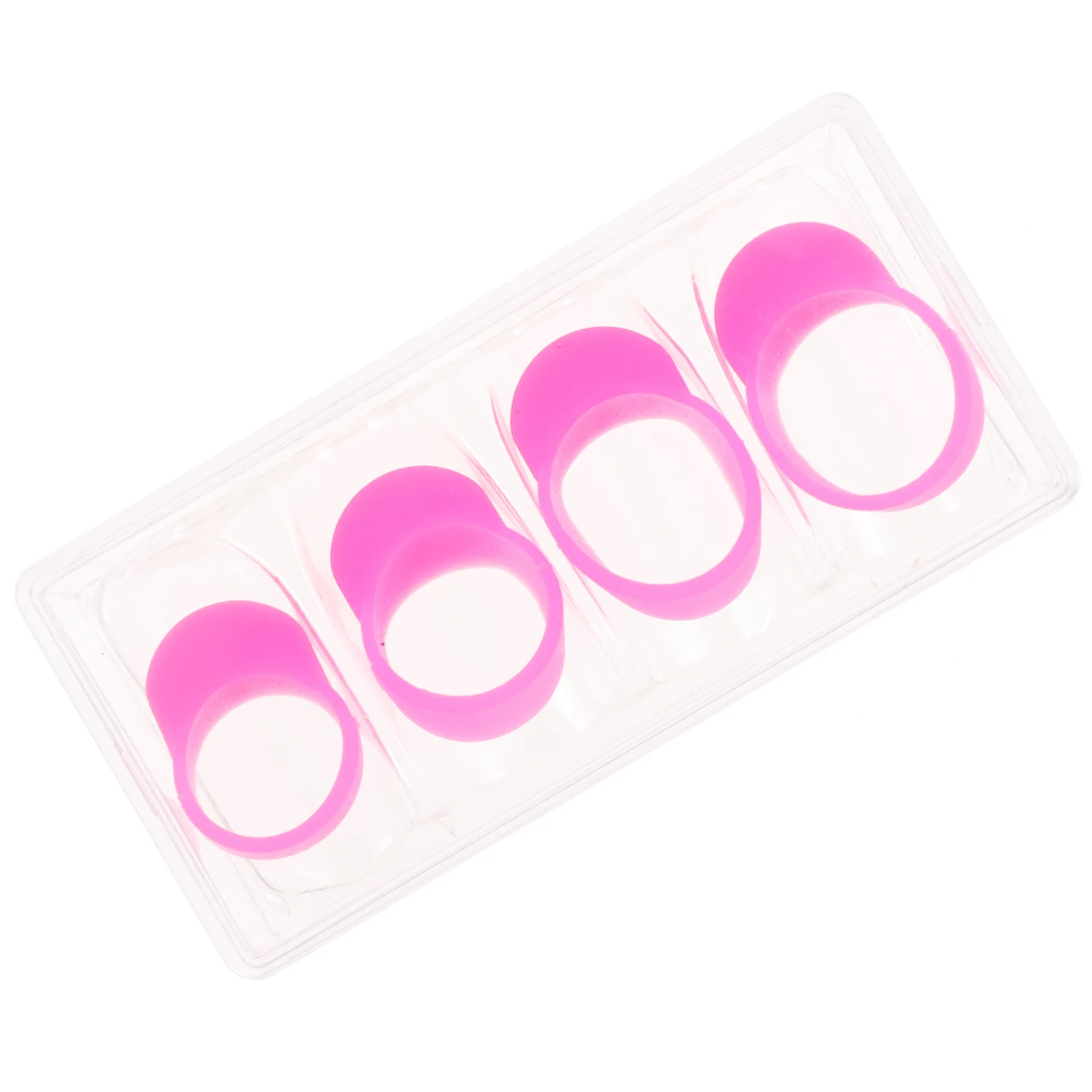 

4pcs Ethereal Finger Sleeves Silicone Finger Protectors For Tongue Drum Percussion Instruments Drum Practice Tools For Beginners