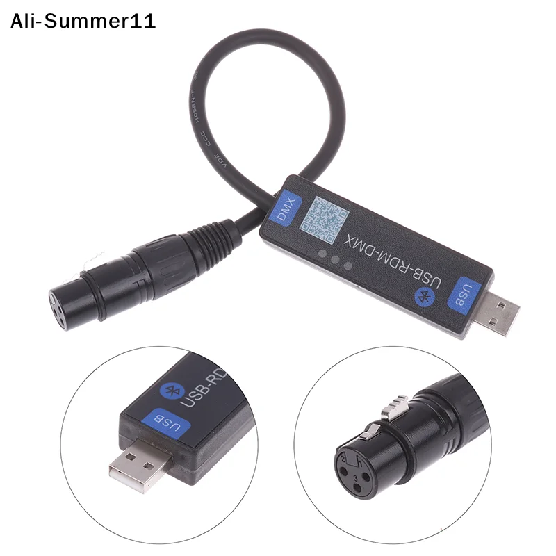【A6L】USB-RMD-DMX Mobile App DMX Dialer Stage Light Wireless Bluetooth DMX Controller Tool Only Supports Android Devices