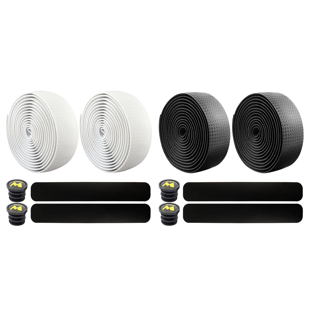 

MUQZI лента на руль велосипеда, противоскользящая амортизирующая лента для ручки шоссейного велосипеда, поглощение пота, быстросохнущая ручка для велосипеда