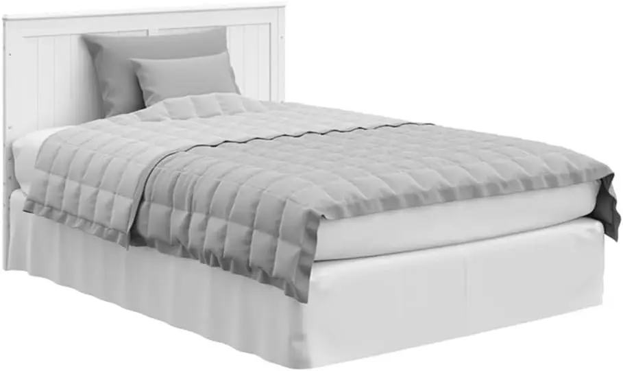 Berço e trocador conversível 4 em 1 de madeira em branco