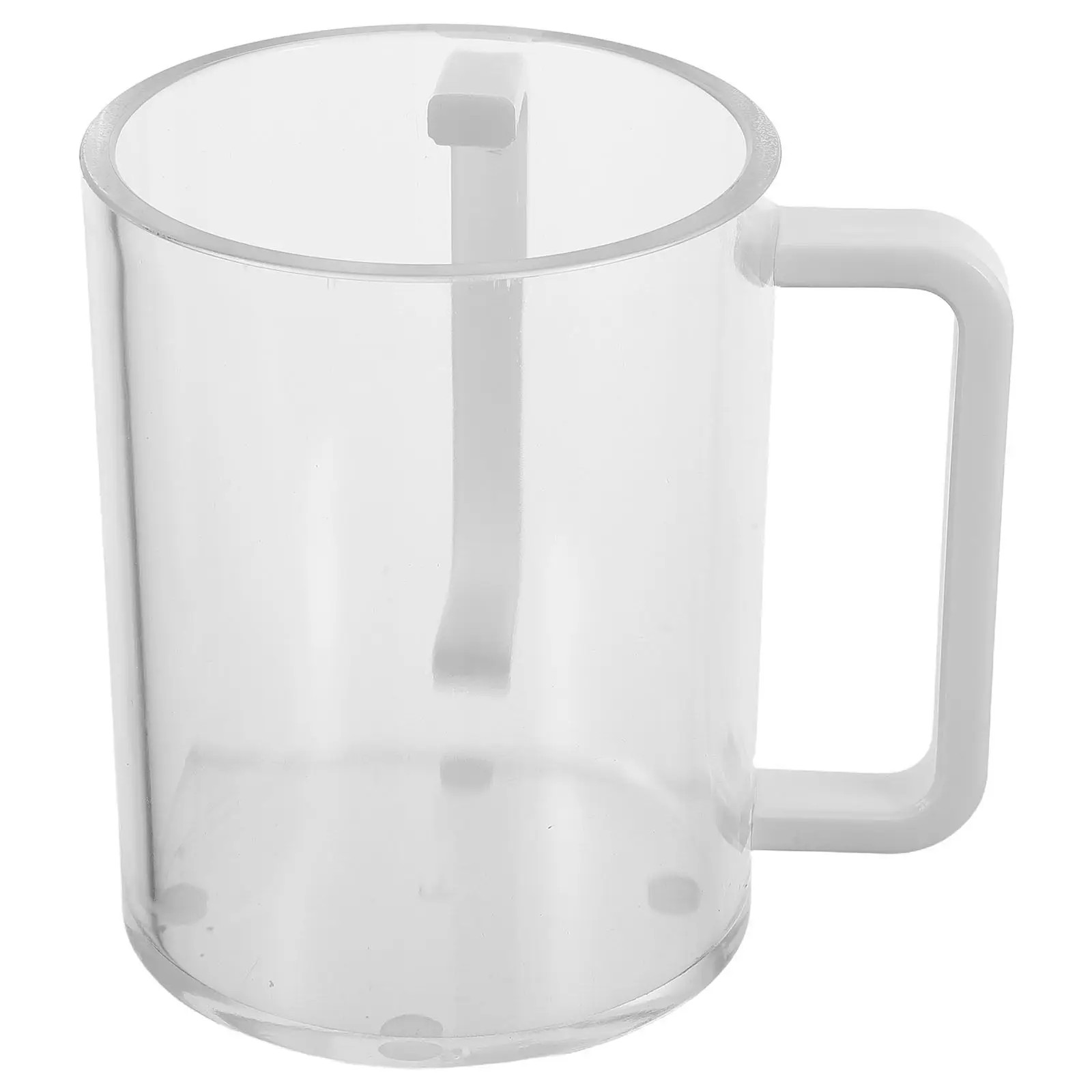 Yadayim Washing Cup Dual White Handles 950Ml 5.3in Unbreakable Jewish Ritual Hand Wash Cup Shabbat Passover Judaica Gift
