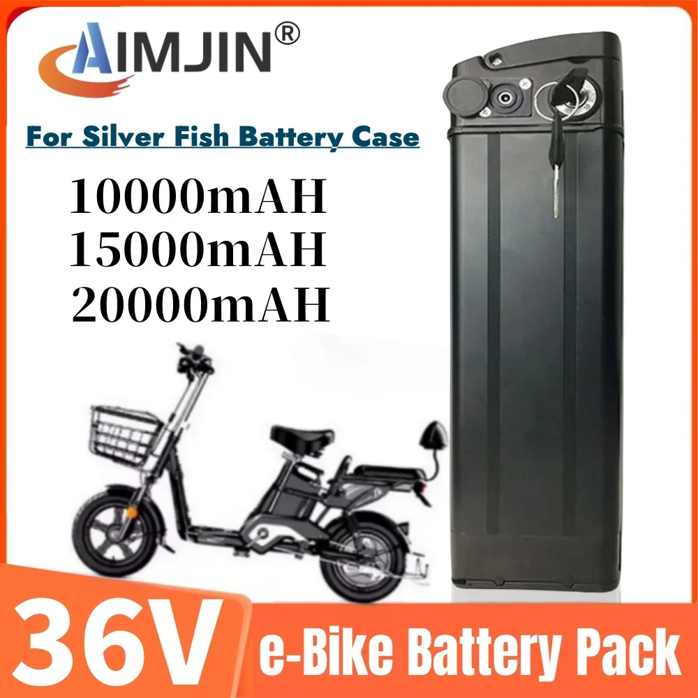 

Silver Fish 36V Electric Battery Lithium Ion 36V 10Ah 15Ah 20Ah for E20 R8 Janobike Electric Battery Pack 250W-1500W