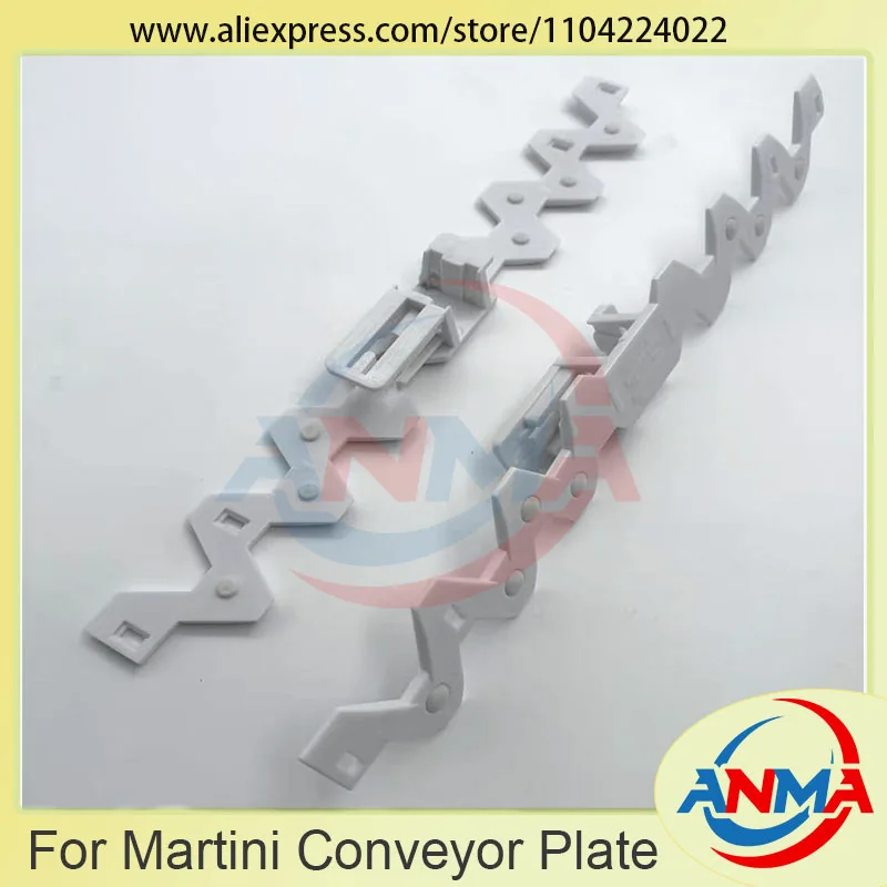 1Pair Length 405mm Muller Martini Printing Machine Spare Parts Kolbus Conveyor Plate
