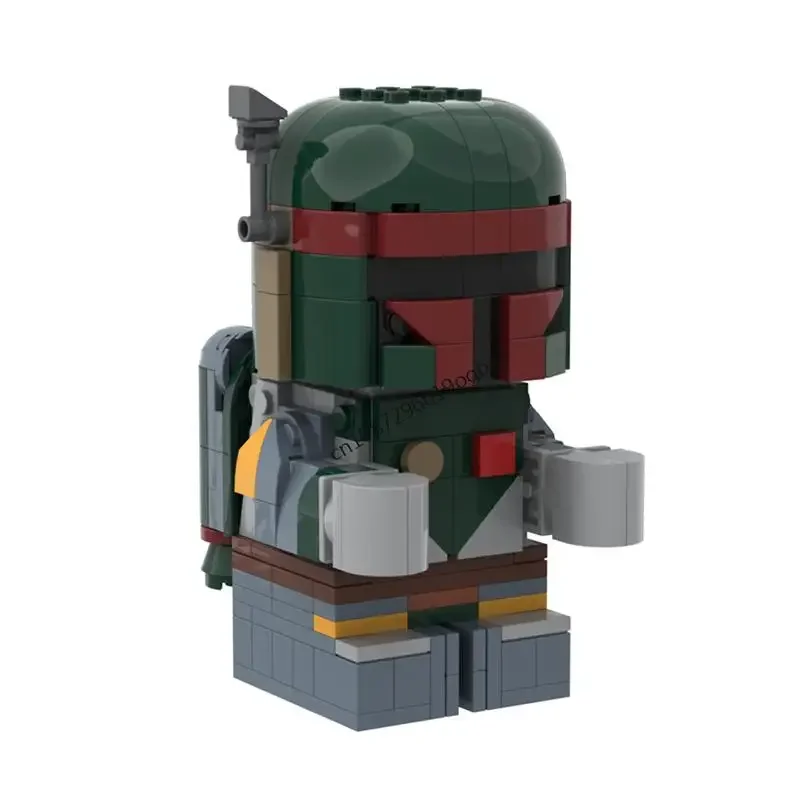 

New 298Pcs Famous Star Battle Movie Moc Boba Up-Scaled Model Building Custom Puzzles Diy Creative Ideas Toys Birthday Gifts