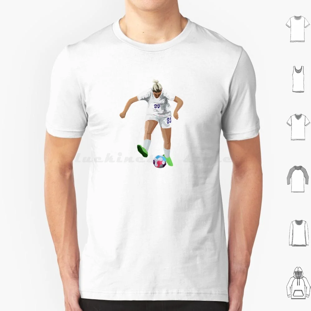 Camiseta de algodón con estampado DIY de Alessia Russo Backheel Goal para hombre y mujer, Alessia Russo, Lessi Russo, Tooney, Ella Toone, Inglaterra, Mujer