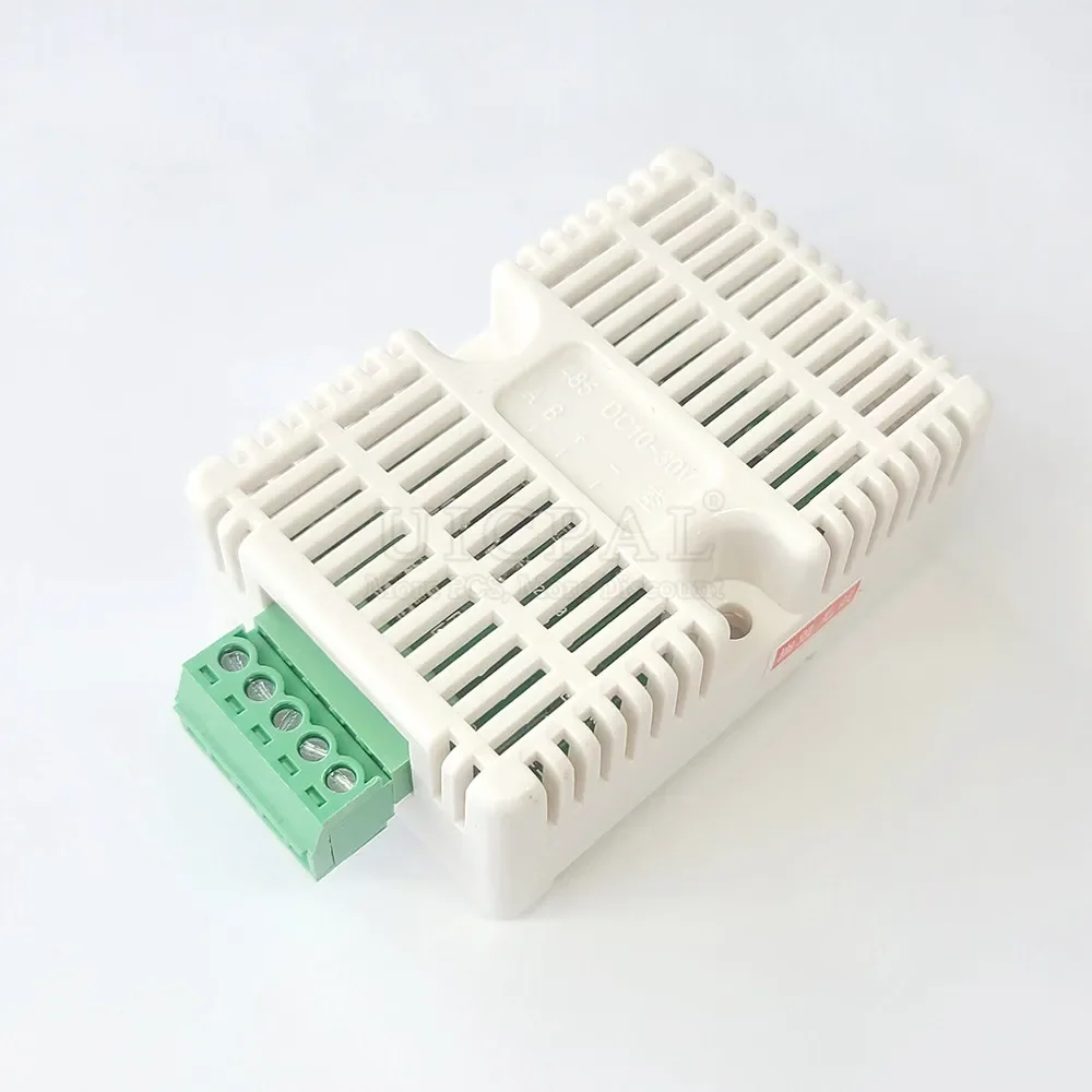 SHT30 Temperature Humidity Sensor 35MM DIN Tracks Output RS485 Modbus Protocol Industrial Sensors Monitor Transmitter 5Pin