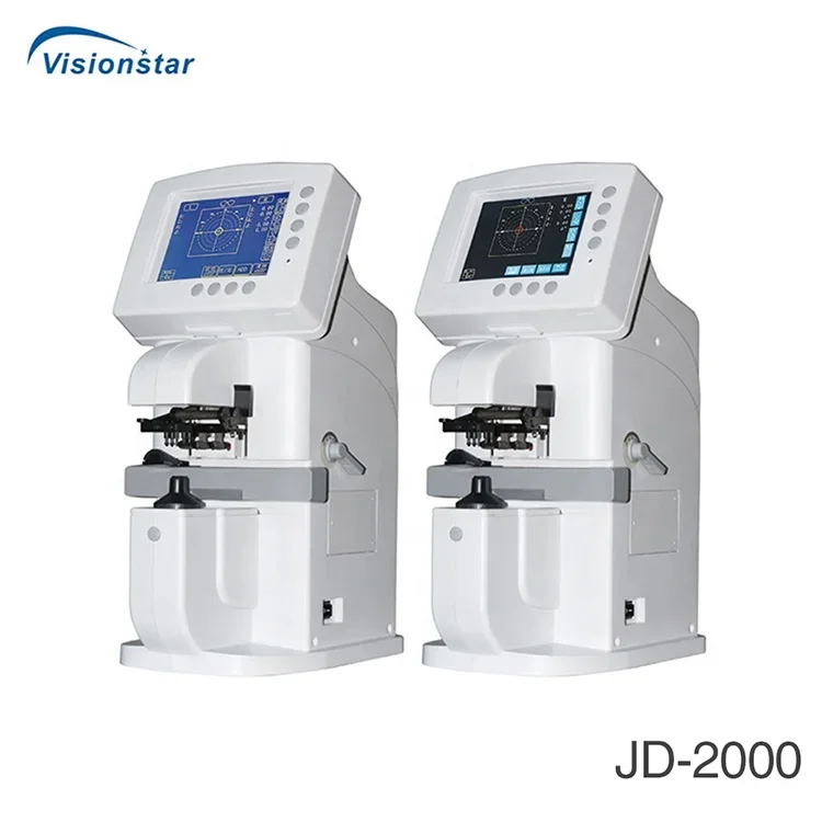 Color Touch Screen Lensometer Focimeter Digital Auto Lensmeter JD-2000 with Cheapest Price