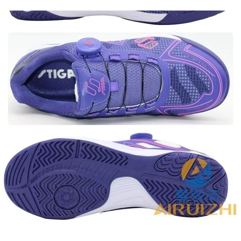 

2026 Оригинальные профессиональные кроссовки унисекс для настольного тенниса и бадминтона с быстрой шнуровкой, дизайнерские, удобные, для зала, горячая распродажа