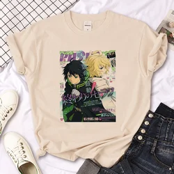 Seraph of the End t shirt men streetwear harajuku designer Tee male graphic y2k clothes