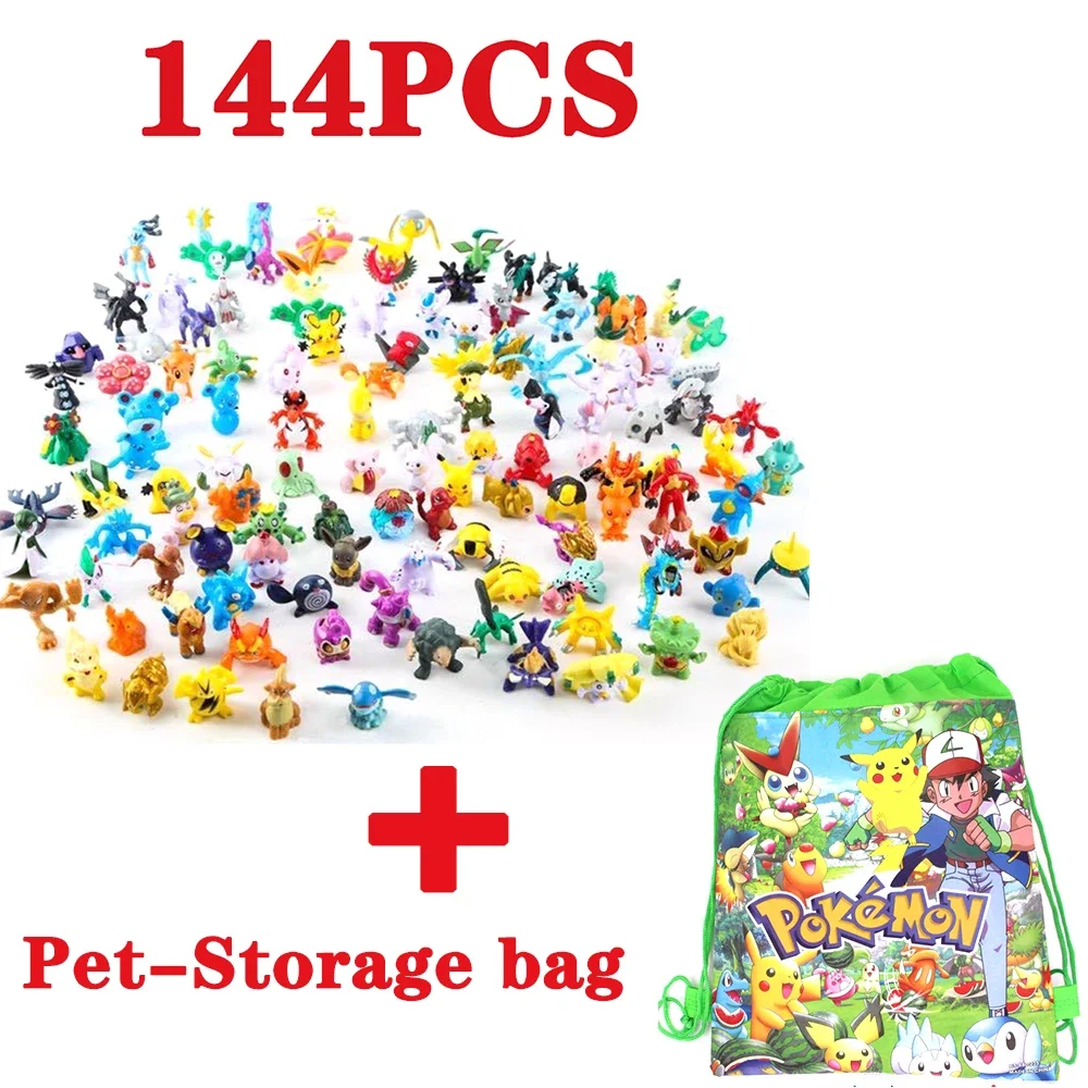 144 Pet Pok É Mon Figuren Pok É Mon Pok É Mon Twisted Egg Spielzeugpuppen Weihnachtsgeschenke für Kinder