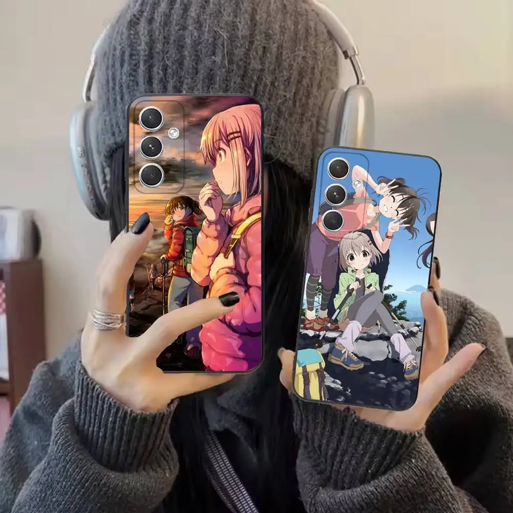 

E-Encouragement of Climb Phone Case For Samsung S25,24,21,22,23,20,S30,Ultra,Plus,Fe,Lite,Note,5G Black Soft