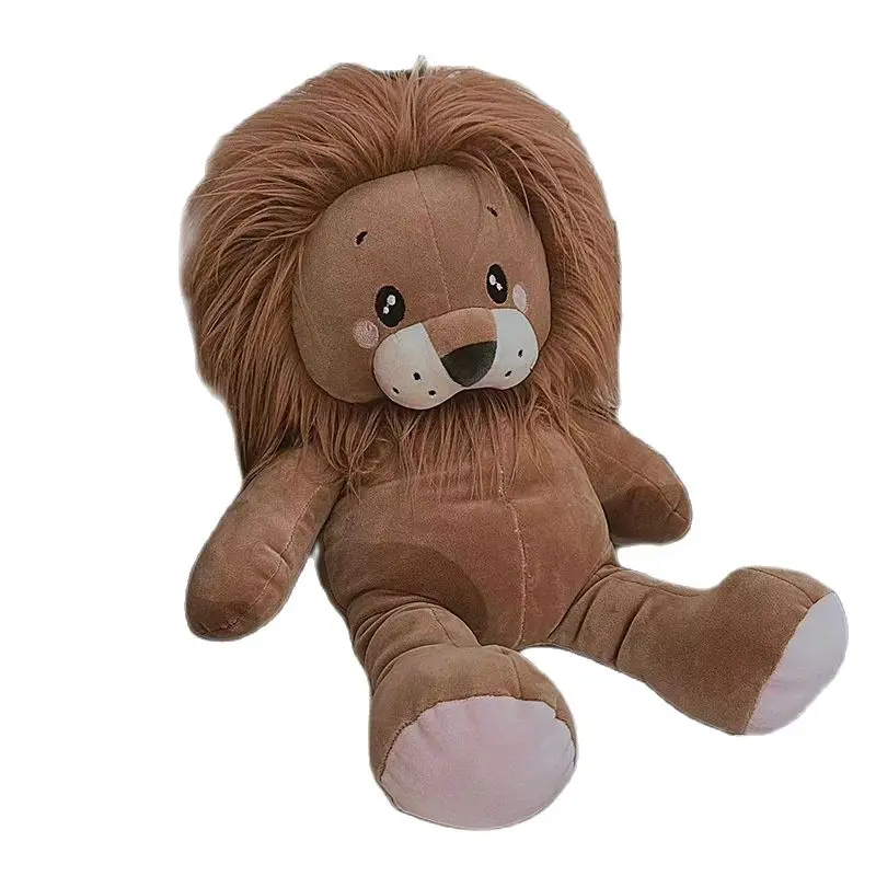 

55/70cm Cartoon Lion Soft Baby Appease Plush Toy Cute Wild Animal Stuffed Accompany Doll Birthday Gifts for Childrenfts For Kids