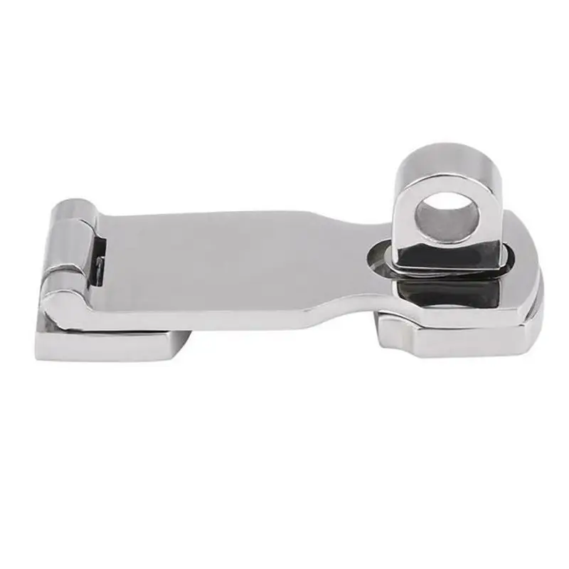 316 Stainless Steel Hasp Hinge Boat Flush Door Hatch Hasp Fastener Casting, Hardware Accessories Boat Marine Hasp Buckle Hinges