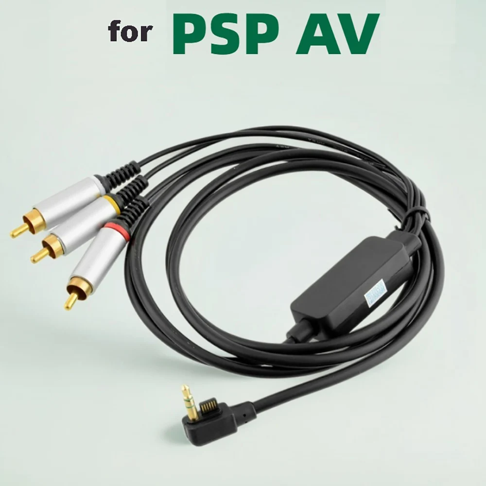 3m AV كابل RCA لسوني PSP 2000 3000 لعبة وحدة التحكم اتصال التلفزيون Ypbpr سلك كابل 3RCA 5RCA محول القابس تمديد الحبل