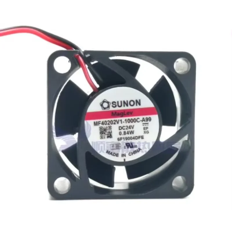 SUNON MF40202V1-1000C-A99 DC 24V 0.84W 40x40x20mm 2-Wire Server Cooling Fan