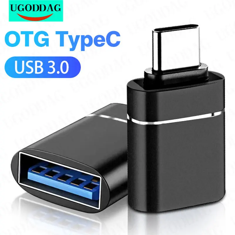 

Type C Adapter USB C to USB 3.0 Adapter Converter Cable Support OTG For xiaomi redmi note 10 USB OTG Connector For Phone Tablet