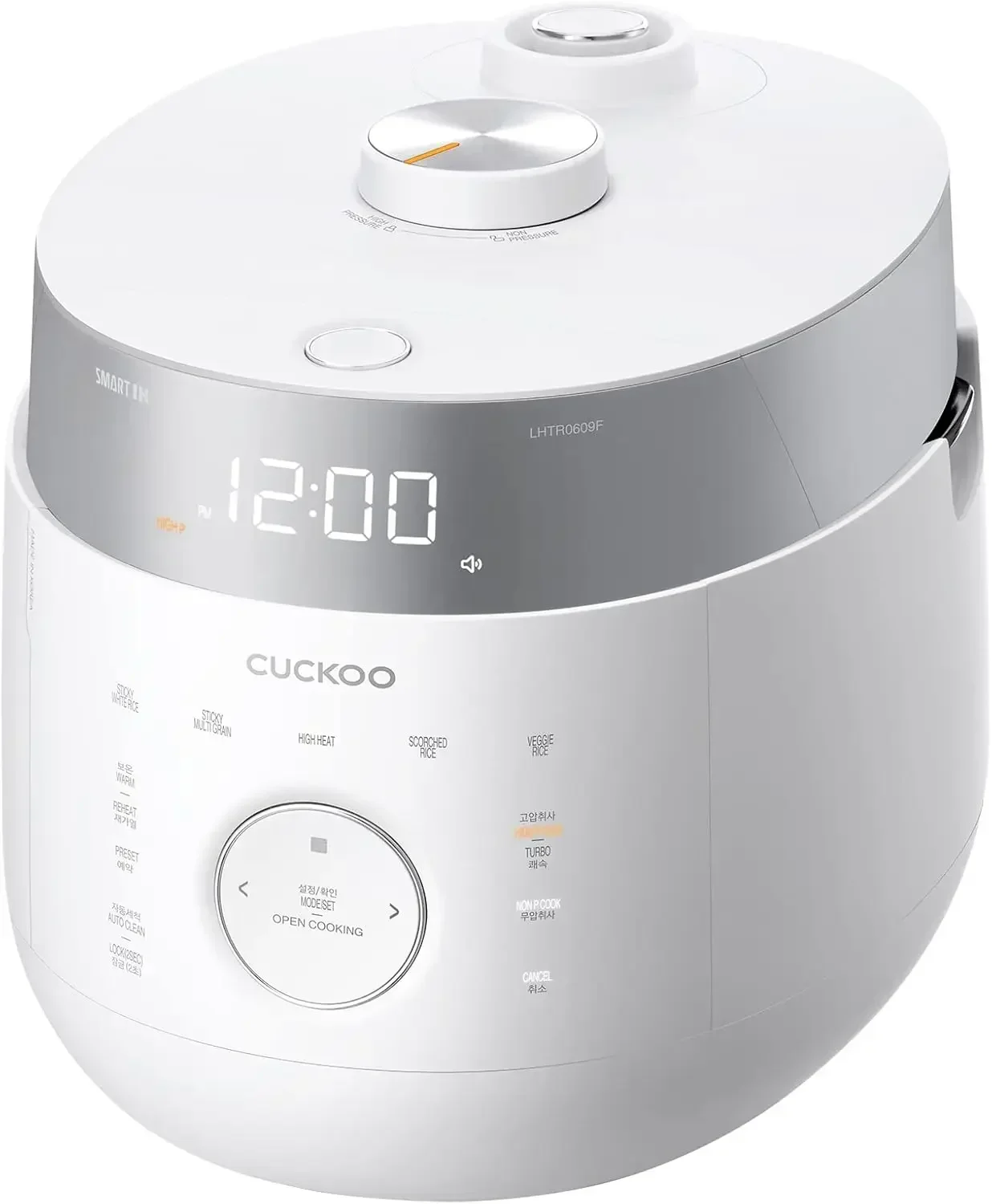 CUCKOO CRP-LHTR1009FW 10-Cup (Uncooked) / 20-Cup (Cooked) Induction Heating Twin Pressure Rice Cooker