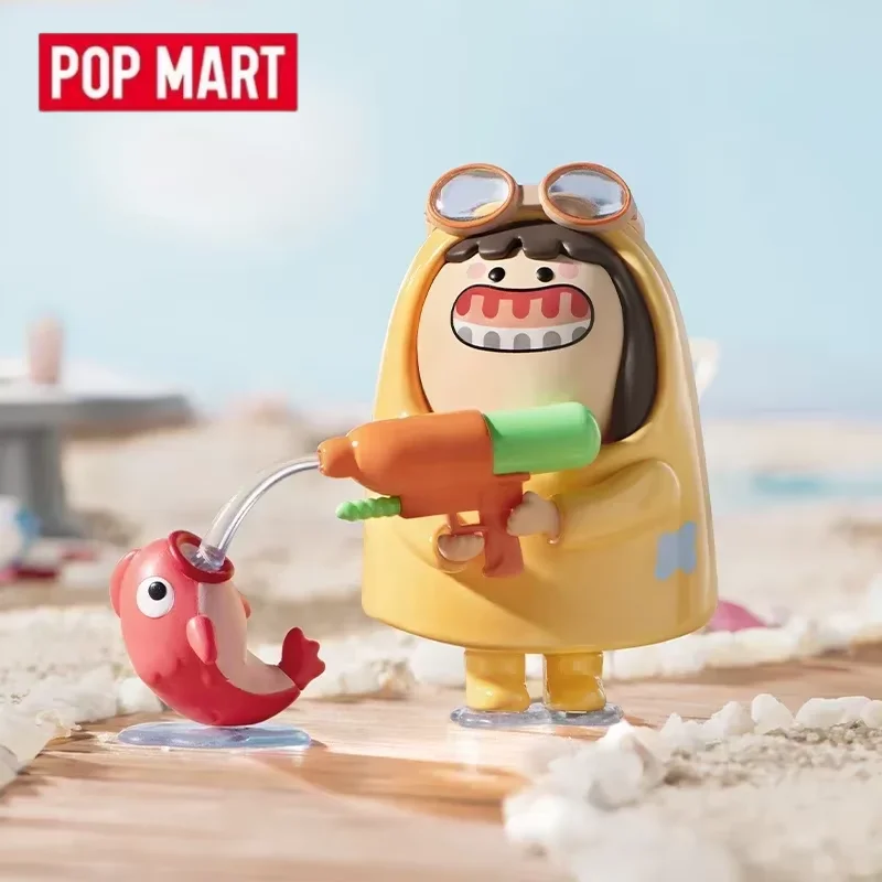 

POP MART Gummy The Happy Land Series, оригинальная слепая коробка, загадочная коробка-сюрприз, милая аниме-фигурка, украшения, фигурки