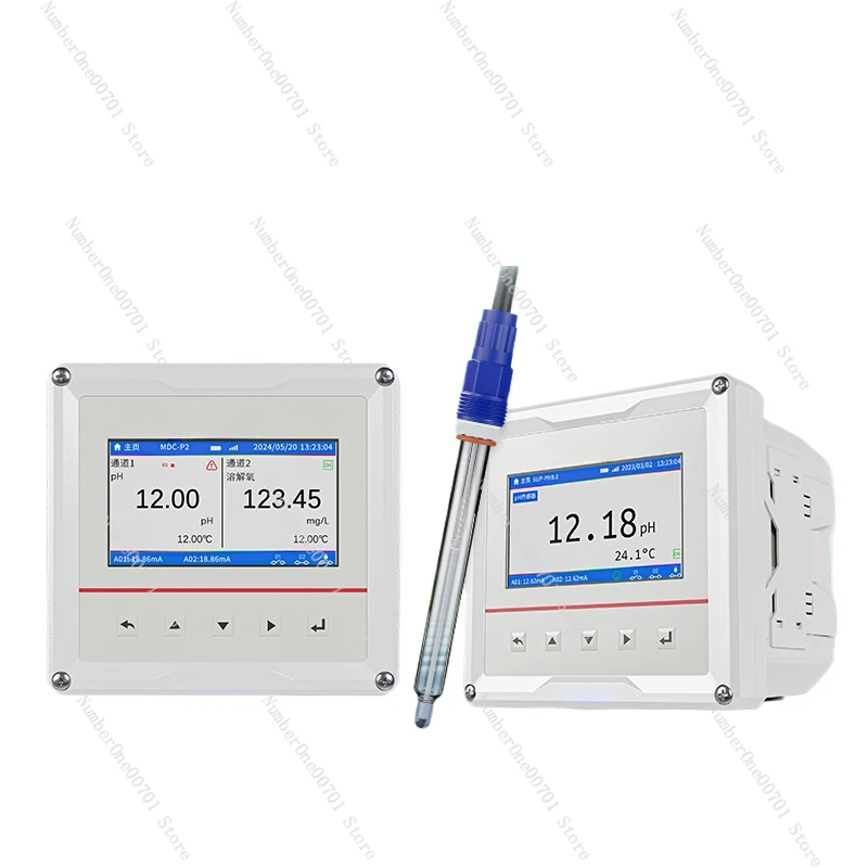 Industrial acidity meter PH online detector PH controller electrode probe sensor