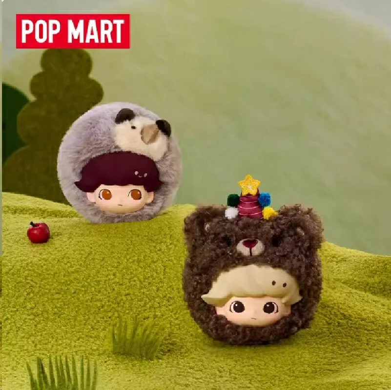 

POP.MART Dimoo Latest Earphone Bag Blind Box Soft Vinyl Plush Pendant Trendy Collectible Cute Girl Gift Secret Drama Club Series