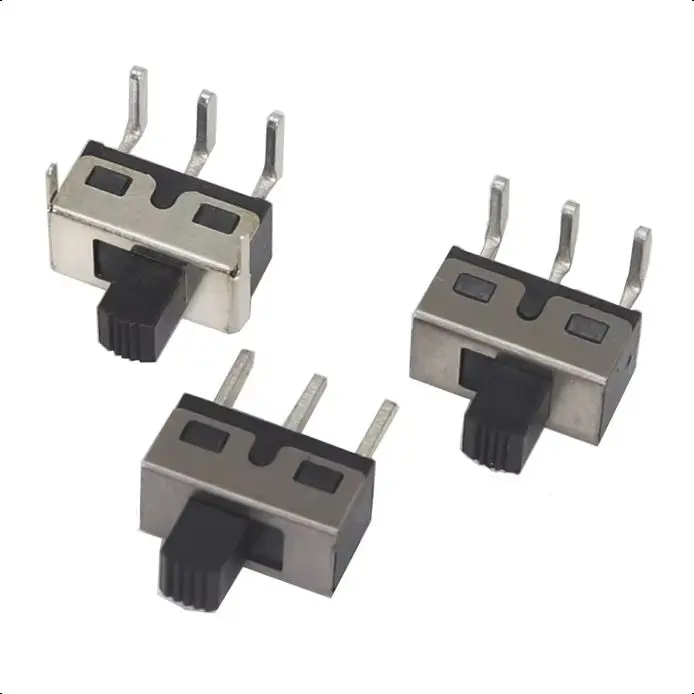 【20-10PCS】SS12D10 SS12D06 SS12D11G5 Toggle Switch 3Pin 1P2T Handle High 5mm Spacing 4.7mm Straight  Curved