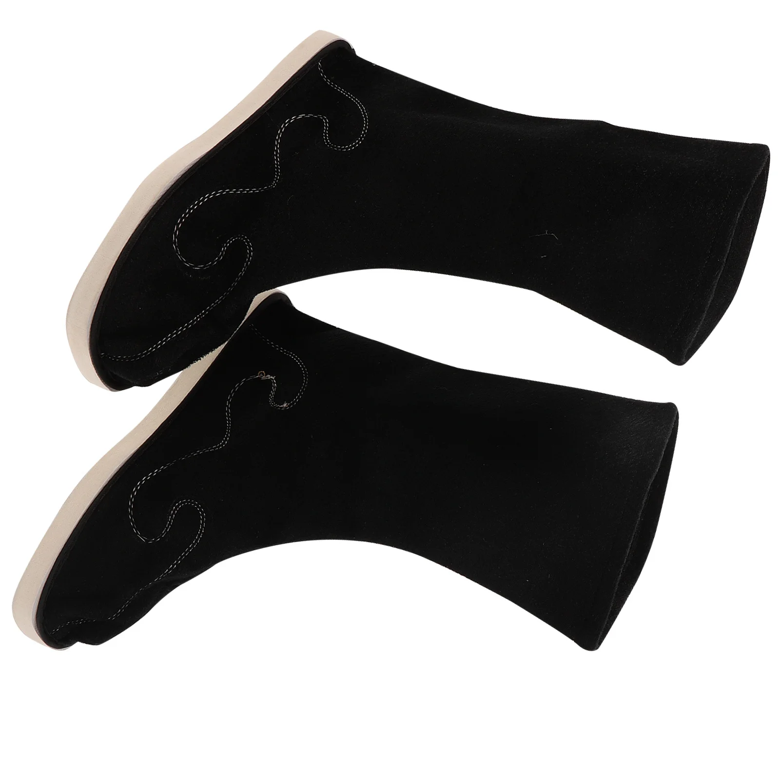 중국 한푸 공연 부츠 아시아 의상 신발 스타일 의류 고대 전통