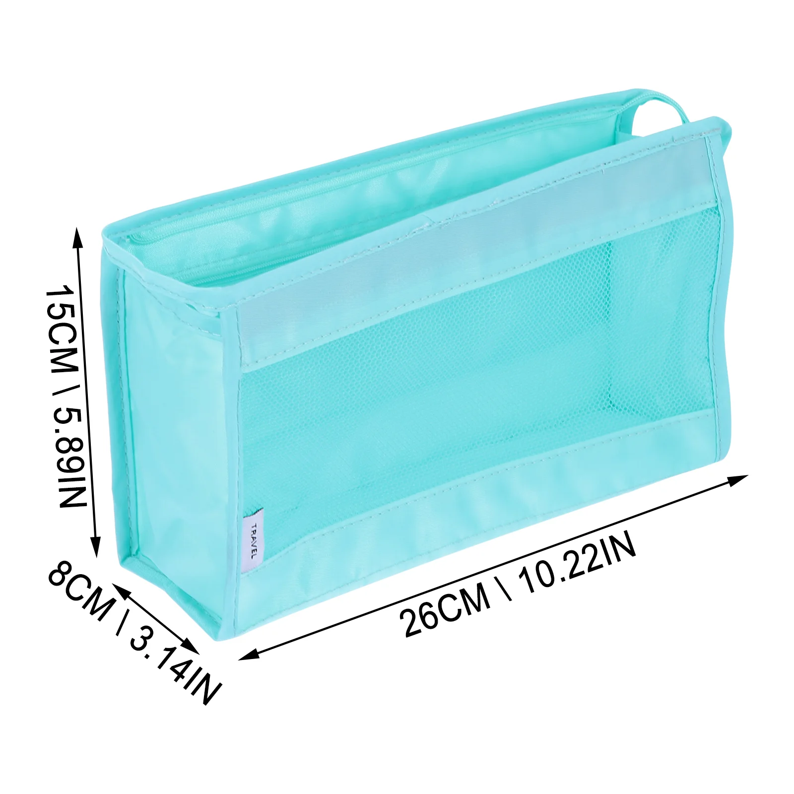 Travel Bag Traveling Makeup Simple Washing Portable Double Sided Twill Cosmetics Organizer Toiletry Bath