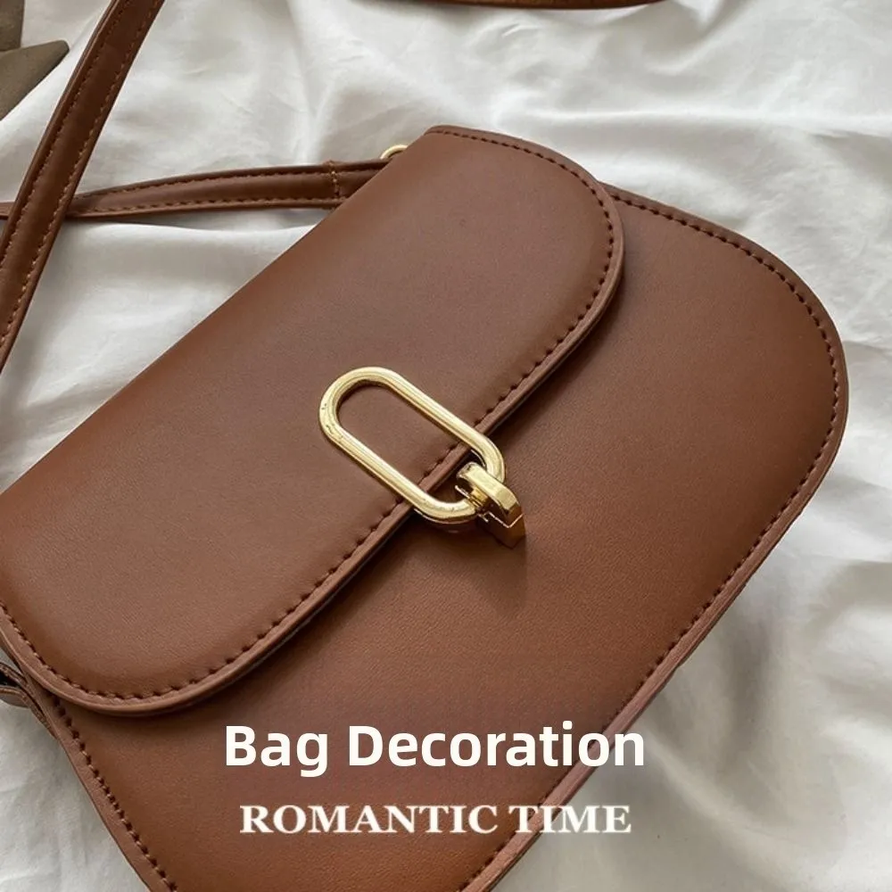 

Handbag PU Leather Crossbody Shoulder Bag Casual Lightweight Phone Bag Trendy Fashion Small Square Bag Daily Use