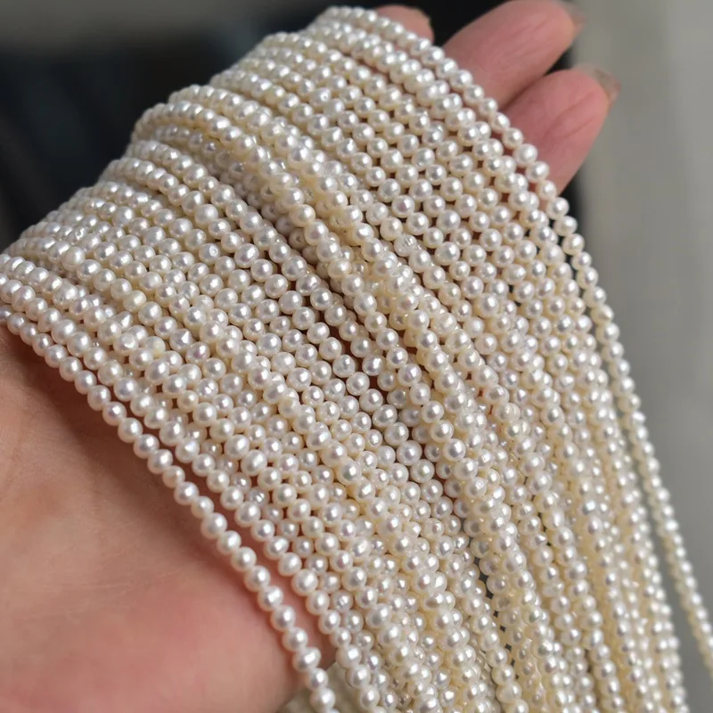 Natural freshwater pearls, whi - Beading ulasan dan harga