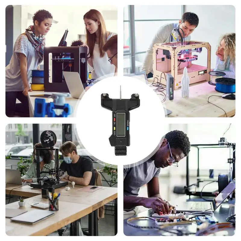 Riem Spanmeter Accurate Riem Spanning Tester Detectie Riem Spanning Kalibratie Tool Digitale Display Band Spanning Meting