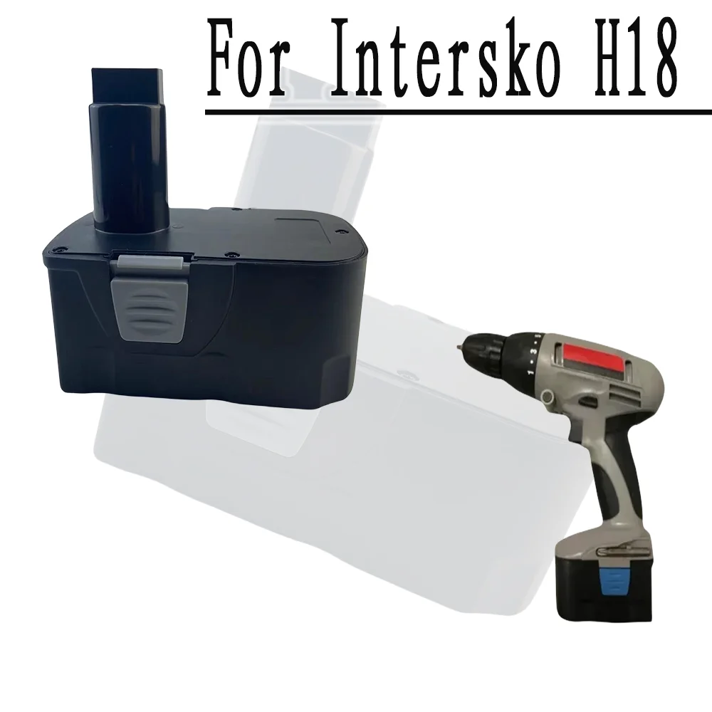استبدال بطارية الحفر اللاسلكي العلامة التجارية 18 فولت 6800 مللي أمبير بطارية Ni-CD لأداة الطاقة Interskol H18